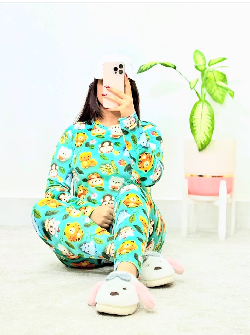 ست بلوز و شلوار مخمل زنانه عمده